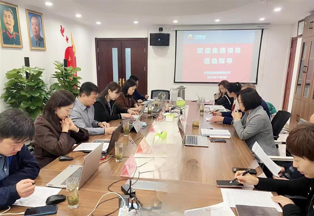 伟德国际victor1946纪委书记卢刚赴济南经济发展 有限公司开展调研